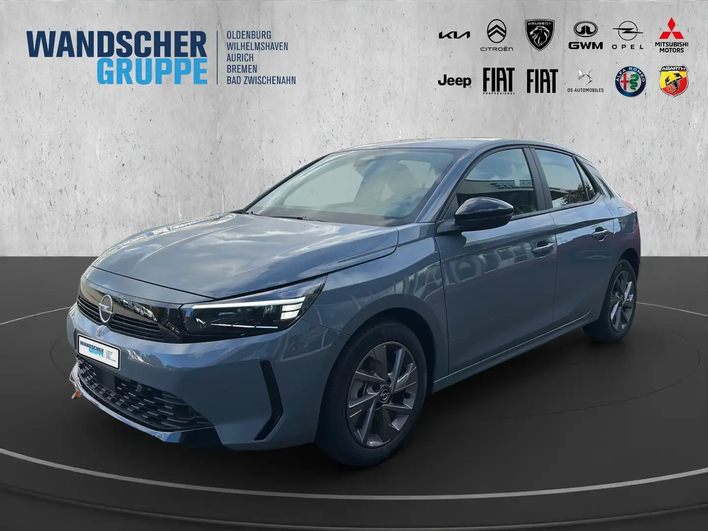 Opel Corsa F 1.2 Turbo Edition SHZ LHZ PDC ALU CARPLAY Gris - 1