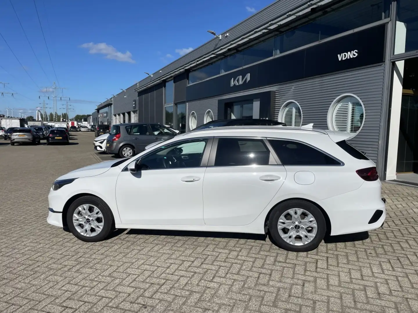 Kia Ceed SW / cee'd SW Sportswagon 1.0 T-GDi DynamicPlusLine Navi + Camer Blanc - 2