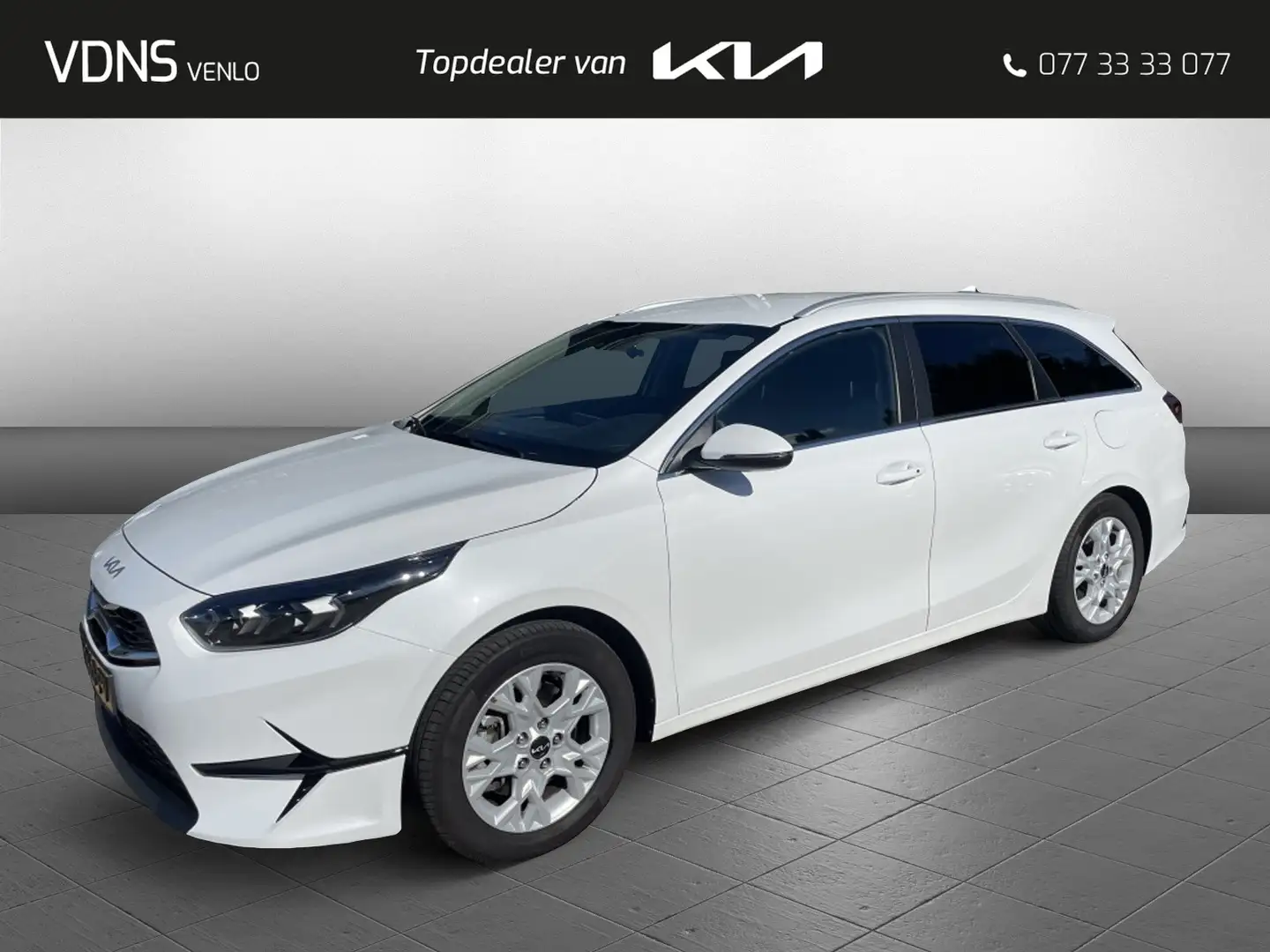 Kia Ceed SW / cee'd SW Sportswagon 1.0 T-GDi DynamicPlusLine Navi + Camer Blanc - 1