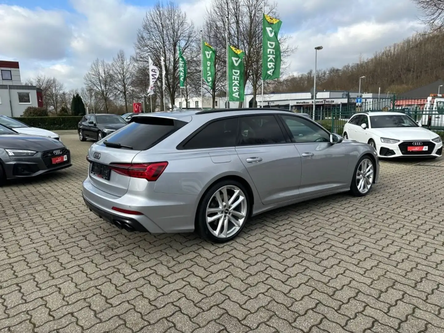 Audi S6 TDI Avant 1.Hd HD-LED ACC Pano Luft AHK 21" Gümüş rengi - 2