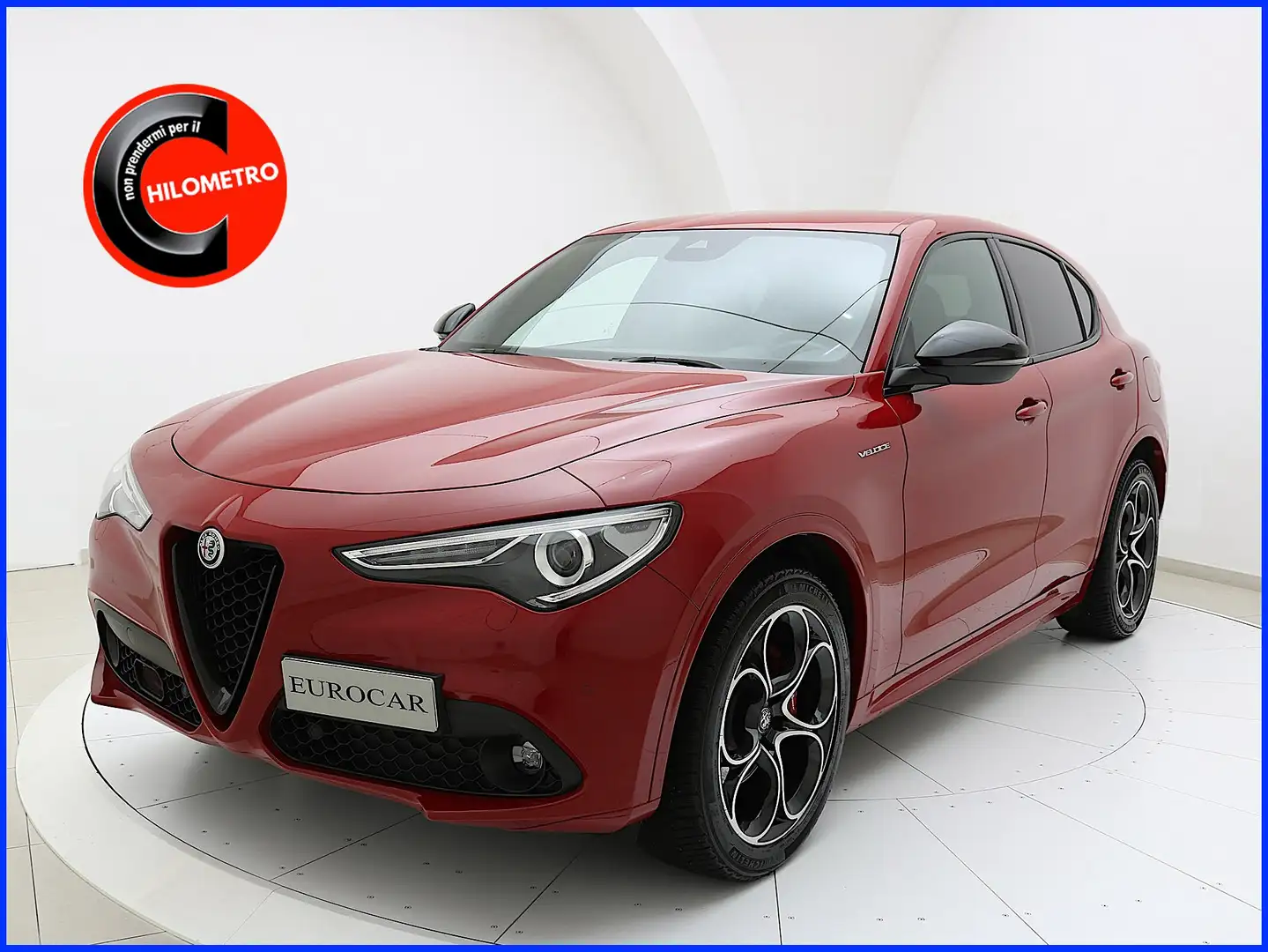 Alfa Romeo Stelvio 2.2 TurboDiesel 210CV AT8 Q4 Veloce MY22✔️ Rosso - 1