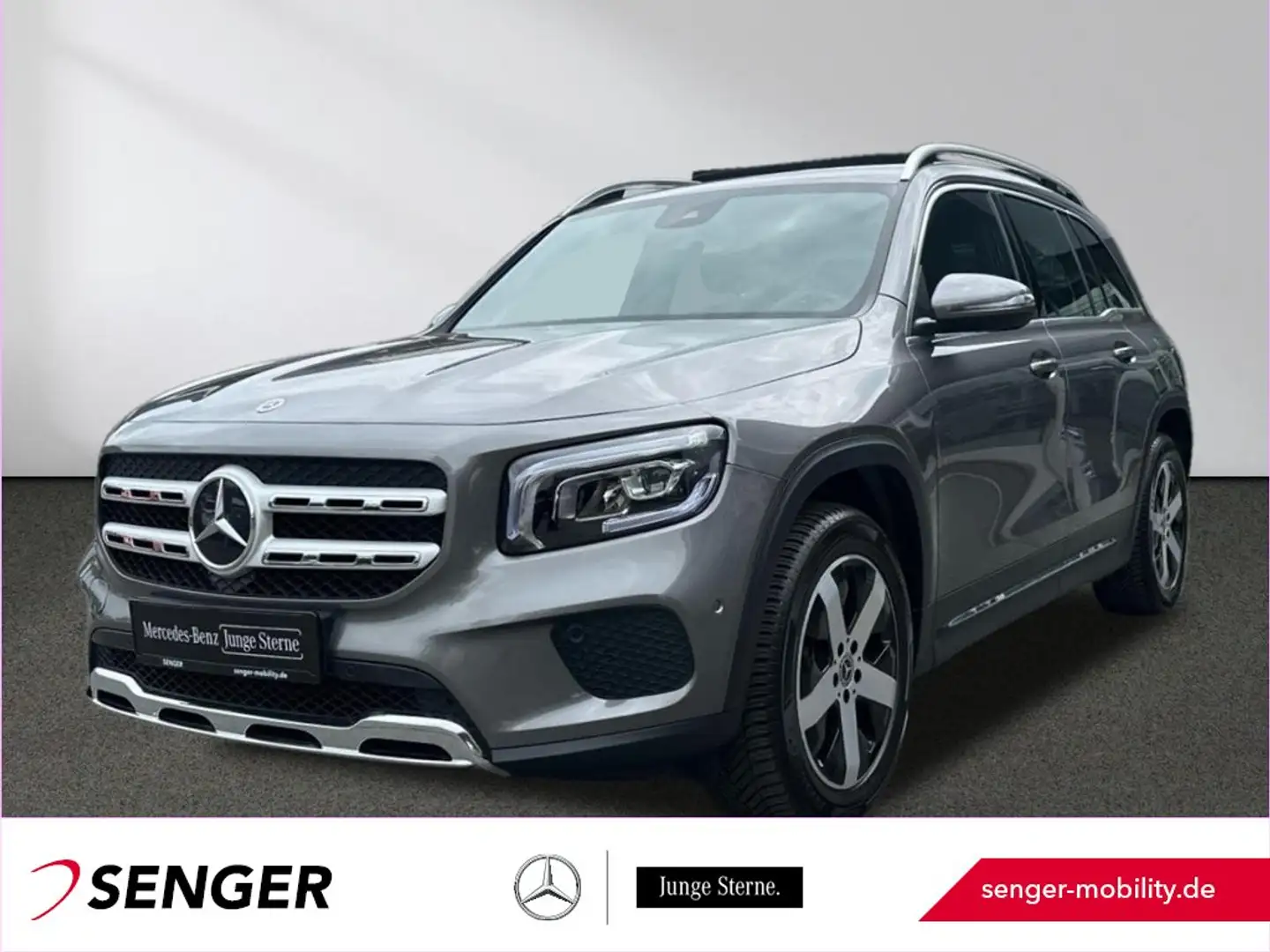 Mercedes-Benz GLB 200 d 4M Progressive Kamera LED 7-Sitzer Gris - 1