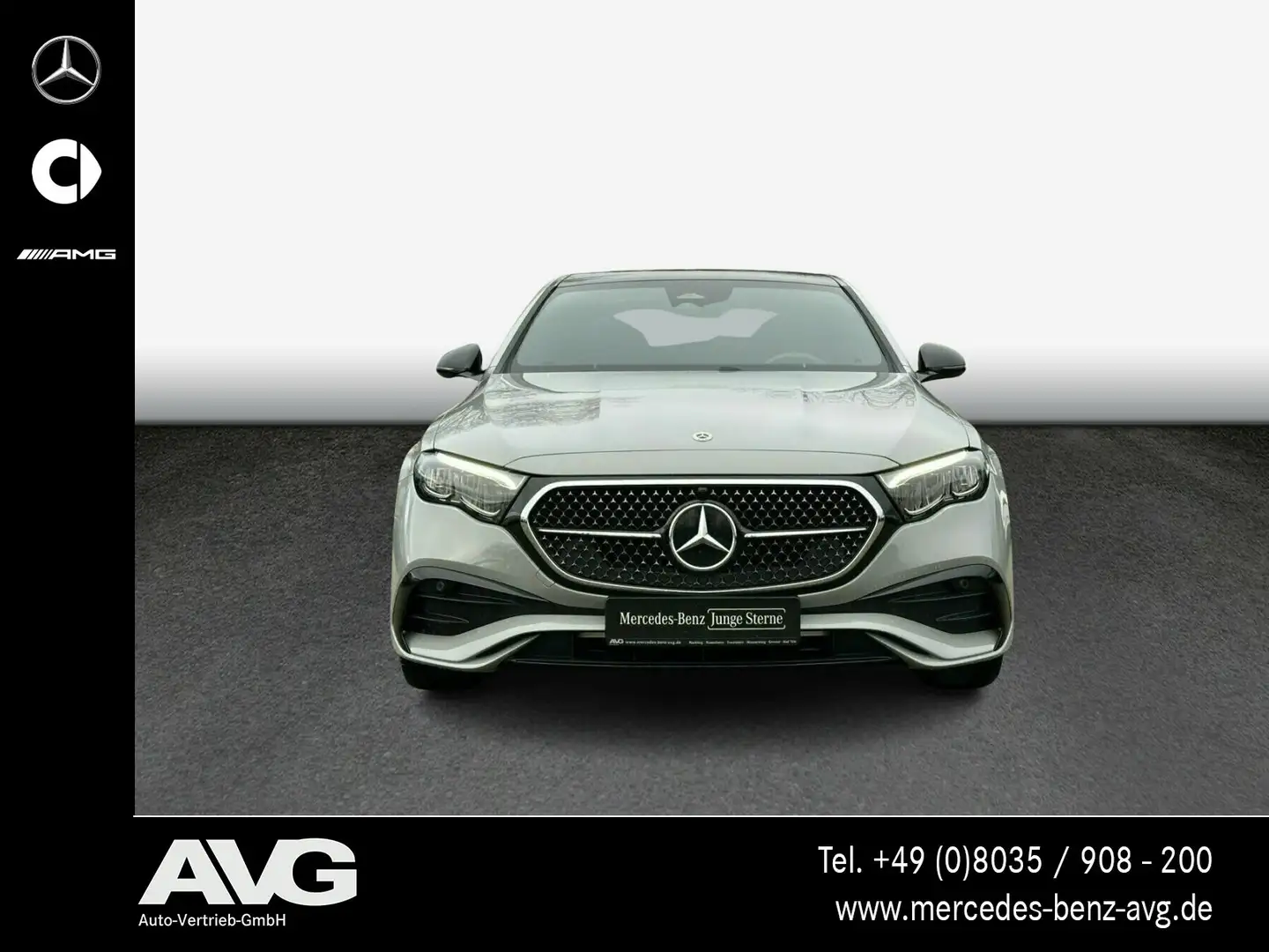 Mercedes-Benz E 220 E 220 d AMG-Adv ALPINGRAU Pano Burm4D Night 20" Grau - 2