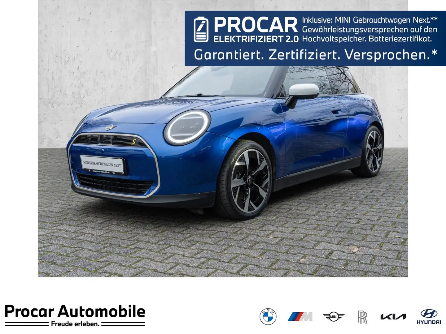 MINI Cooper SE Favoured Trim Aut. HUD PANO ACC NAVI LED Sound Sys Blau - 1