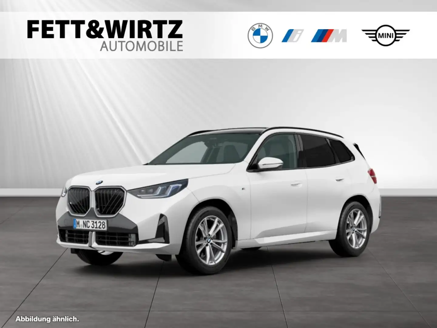 BMW X3 20d xDrive M Sport|AHK|Pano|Head-Up Weiß - 1