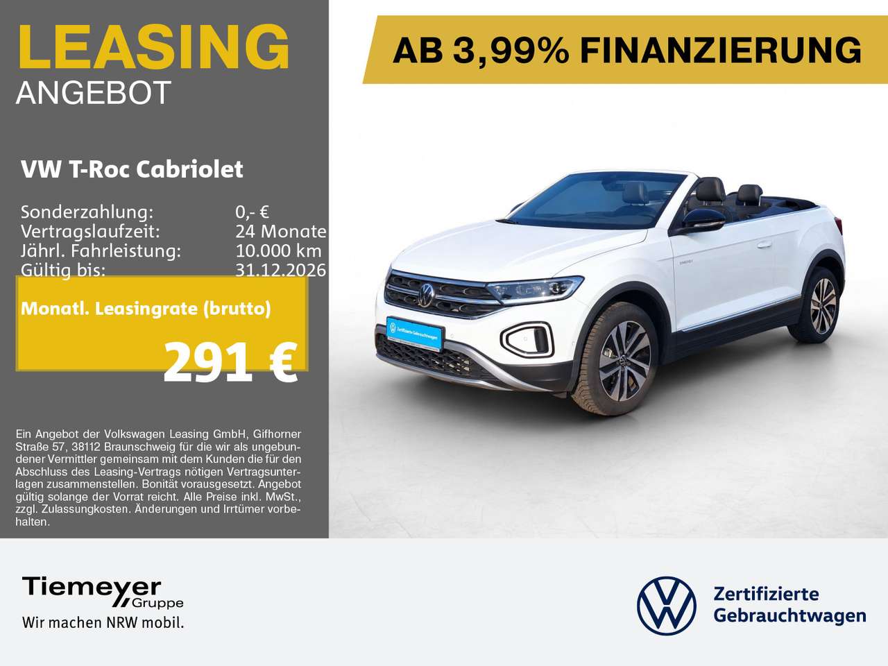 Volkswagen T-Roc 2026