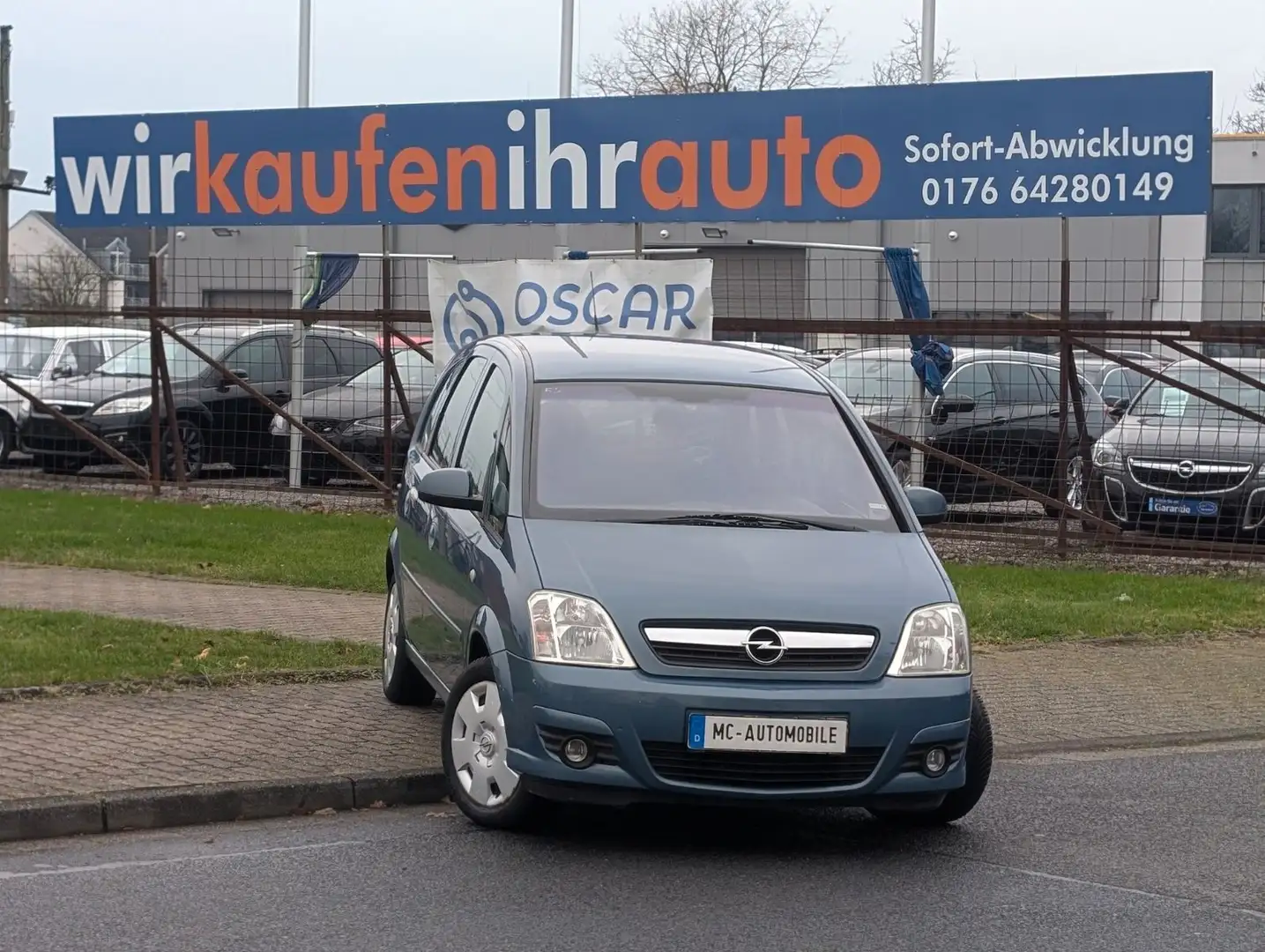 Opel Meriva Edition*1-HAND*KLIMA*ZV-FUNK*AHK !! Blau - 1