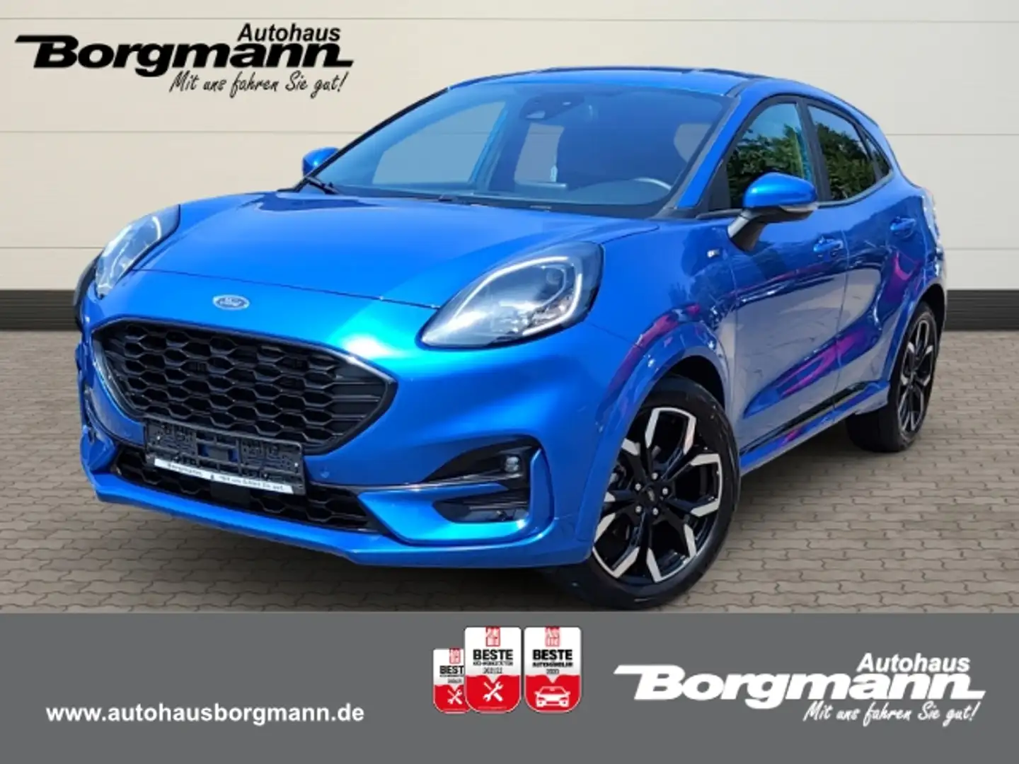 Ford Puma ST-Line X 1.0 Automatik - Sitzheizung - LED - Navi Blau - 1