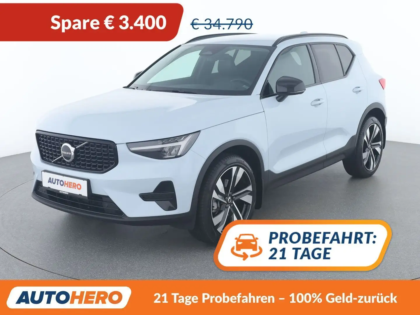 Volvo XC40 2.0 B3 Mild-Hybrid Plus Dark 2WD Weiß - 1