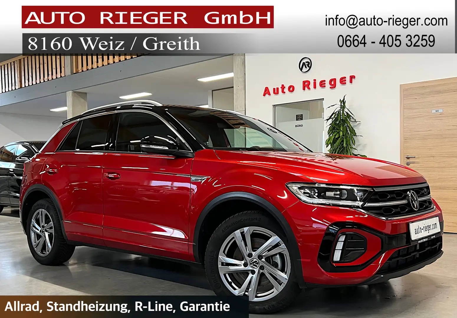 Volkswagen T-Roc R-Line TDI 4Motion 5J. Garantie Standheizung - 1