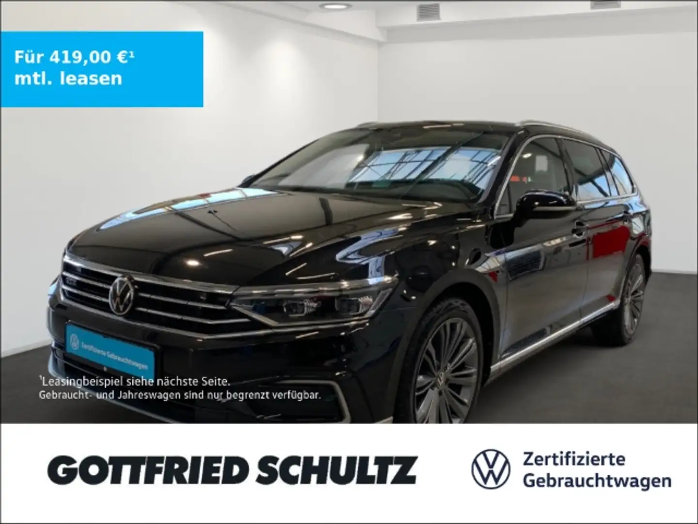 Volkswagen Passat Variant GTE CONNECT ACC EPH NAVI LED Schwarz - 1