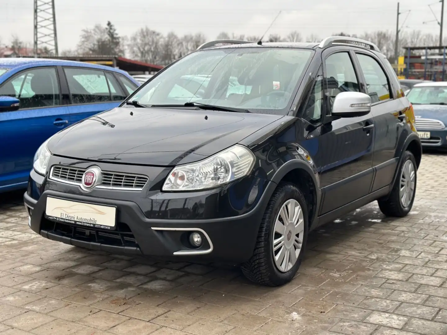 Fiat Sedici 1.6 16V Pop 4X4 57TKM/Sitzhzg/Klima Schwarz - 1