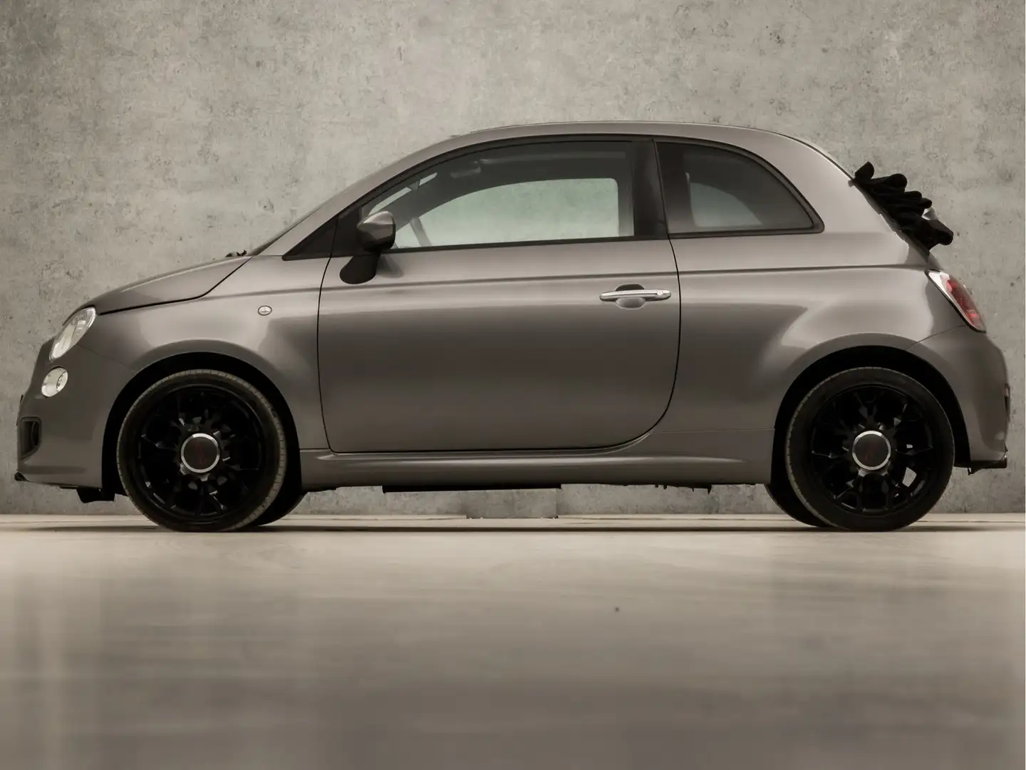 Fiat 500C 0.9 TwinAir Turbo 500S (VIRTUAL COCKPIT, LEDEREN S Grijs - 2