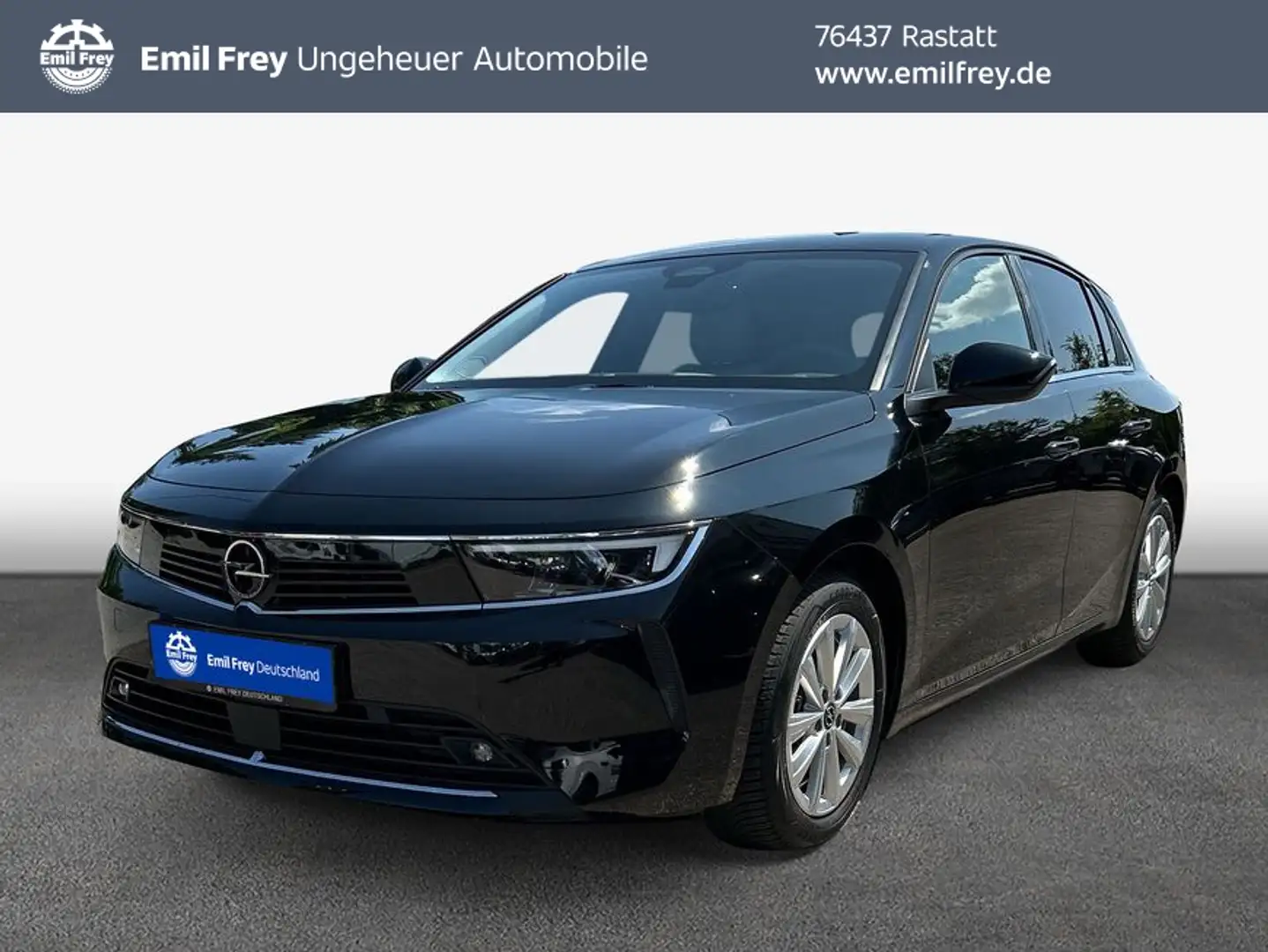 Opel Astra 1.2 Turbo Elegance Zwart - 1