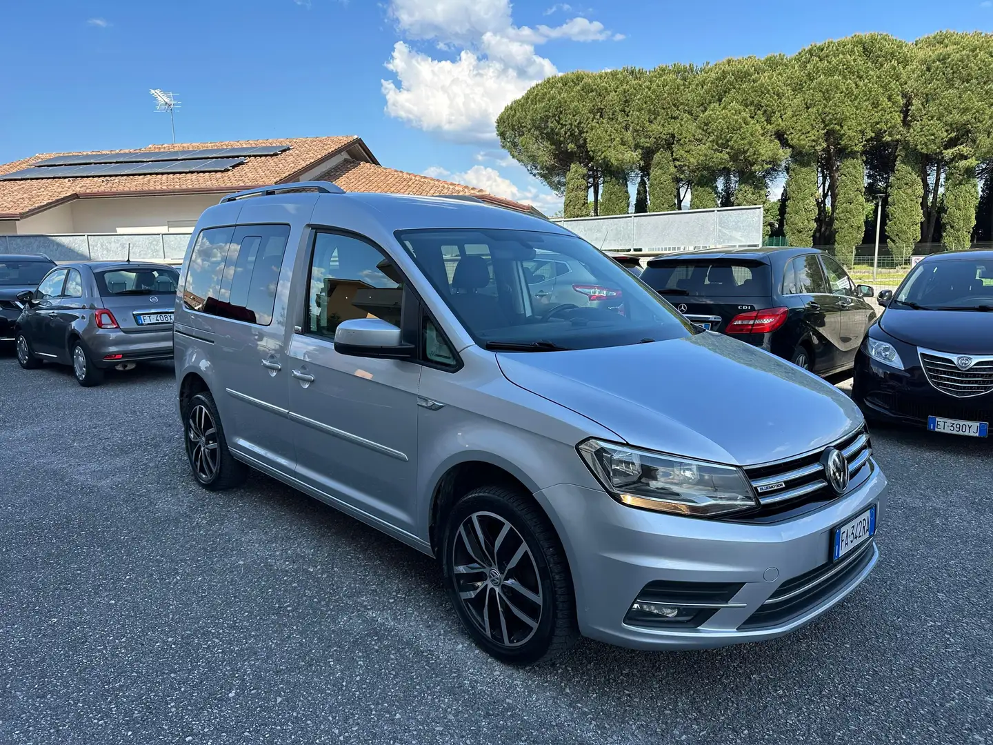 Volkswagen Caddy 1.4 Tgi Highline (06-2015) Argento - 1