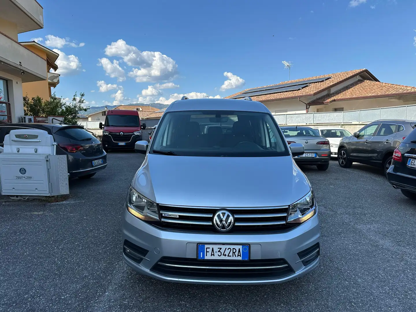 Volkswagen Caddy 1.4 Tgi Highline (06-2015) Argento - 2