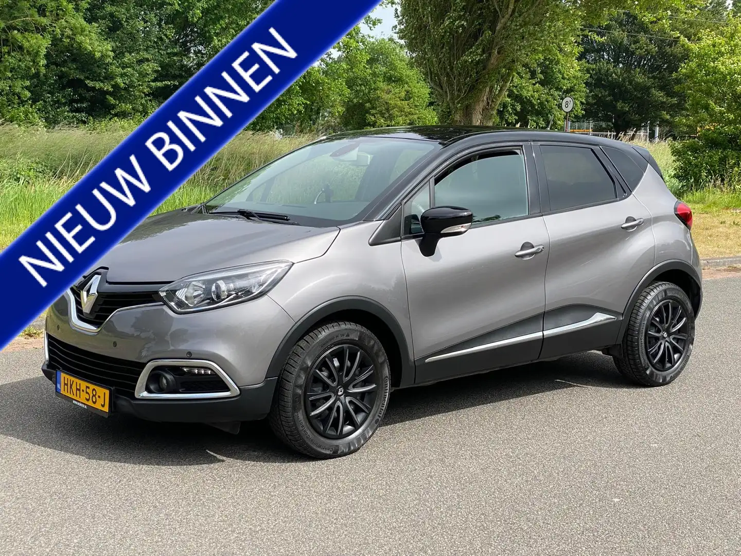 Renault Captur 0.9 TCe Dynamique 03-'16 Nw staat Rijklaar !! Gris - 1