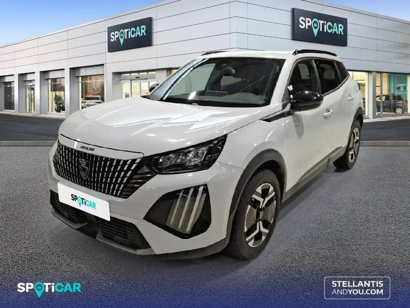 Peugeot 2008 1.2 PureTech S&S Allure EAT8 130 Blanc - 1