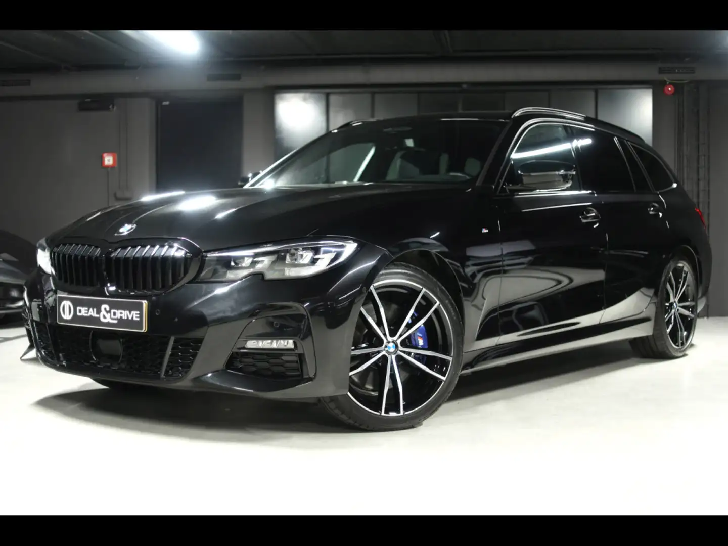 BMW 330 i TOURING XDRIVE M-SPORT°SHADOW°KAM°ACC Noir - 1
