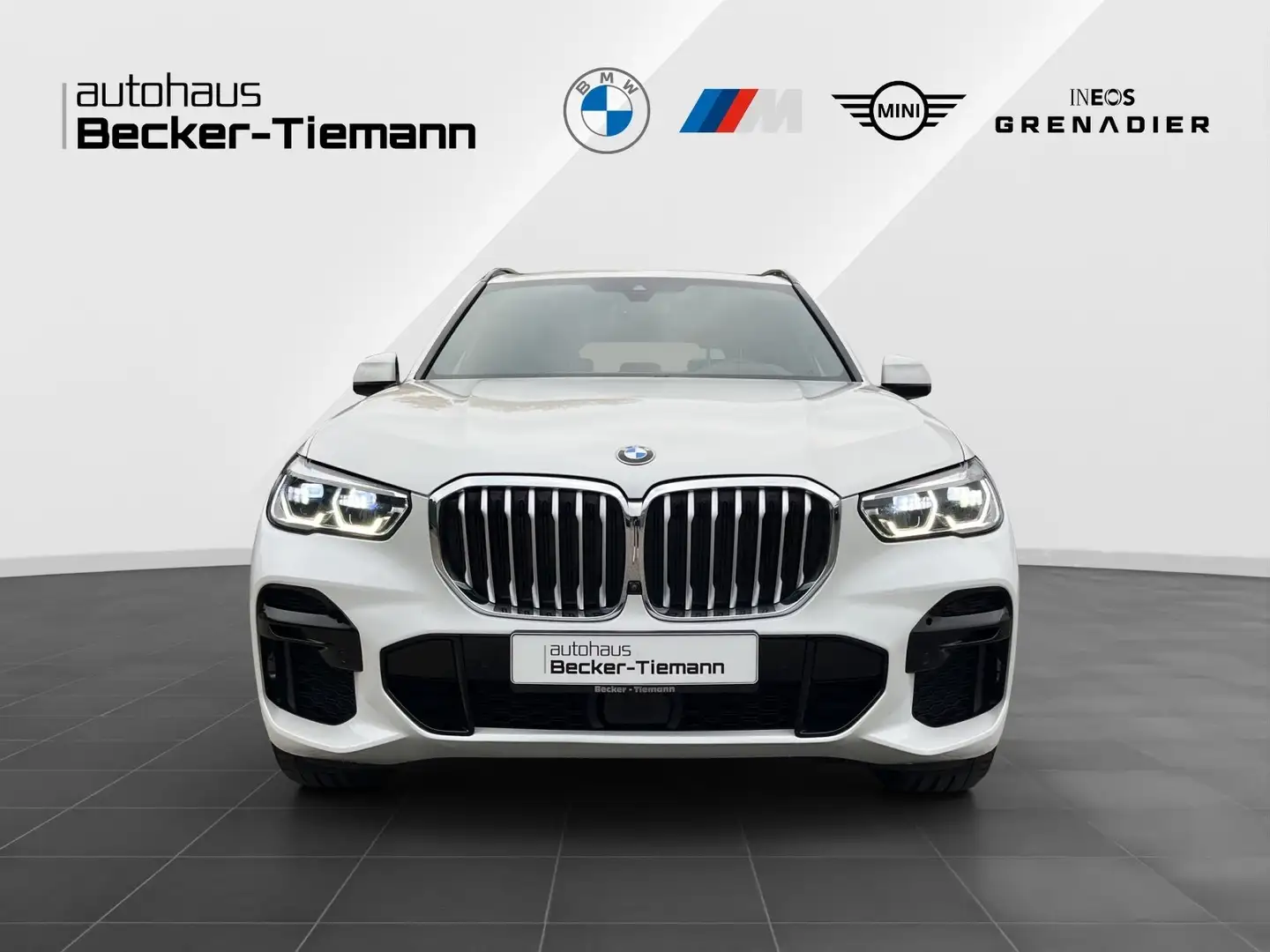 BMW X5 xDrive40d M-Sport AHK Pano Laser HUD DrivAss ParkA Weiß - 2
