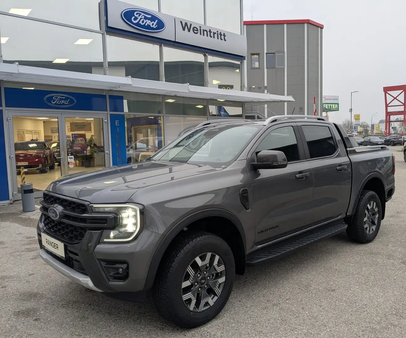 Ford Ranger Plug-in-Hybrid Wildtrak e-4WD Doppelkabine Grau - 1