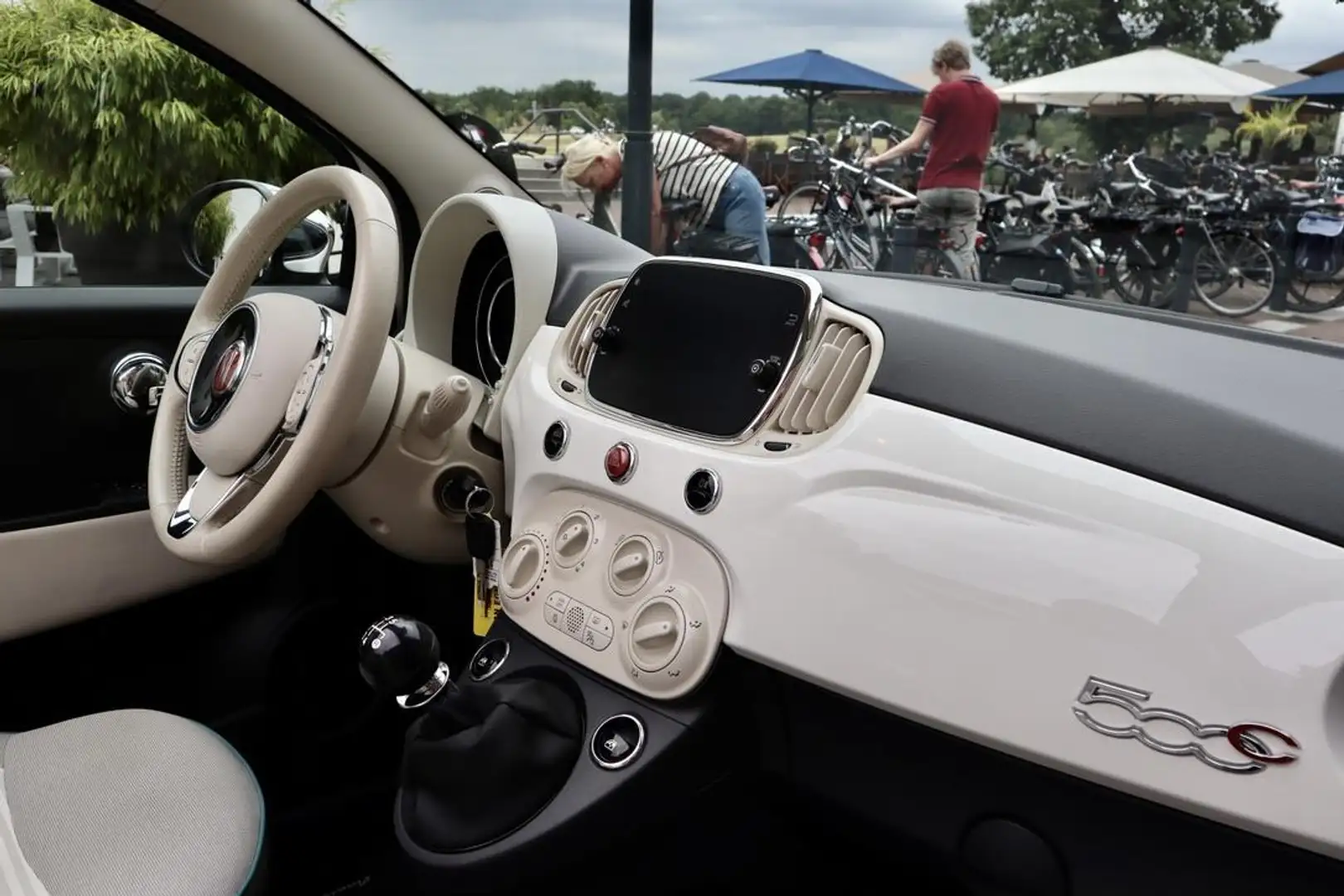 Fiat 500C Anniversario Cabrio | Cruise Control | 7 Inch Disp Blanc - 2