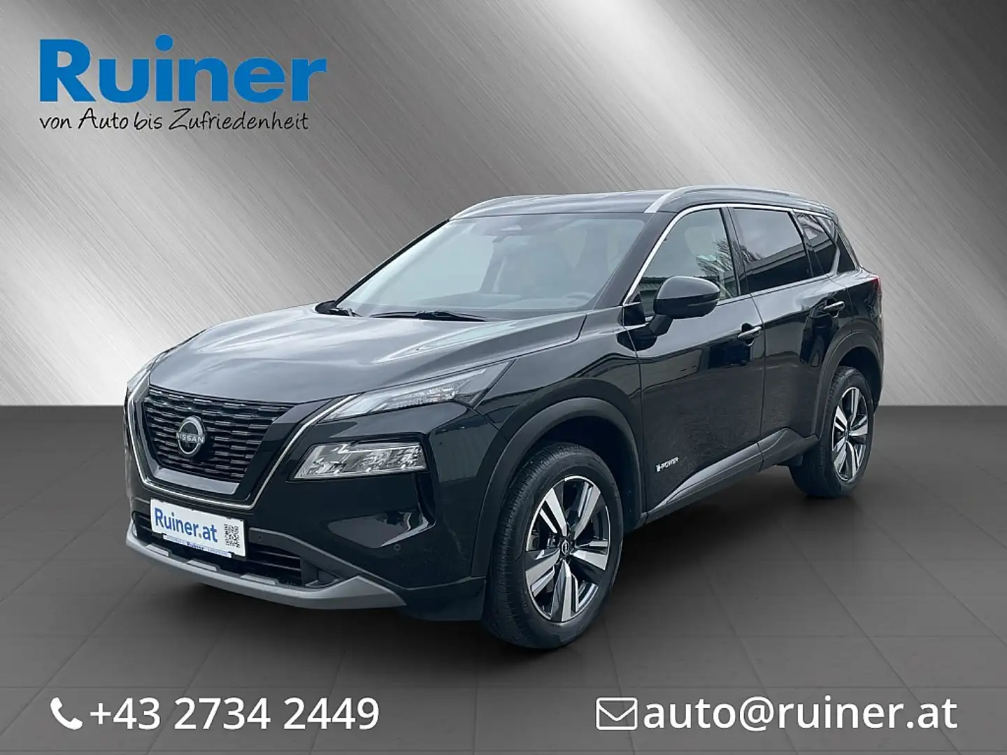 Nissan X-Trail 1,5 VC-T e-Power 4ORCE Allrad N-Connecta Noir - 1