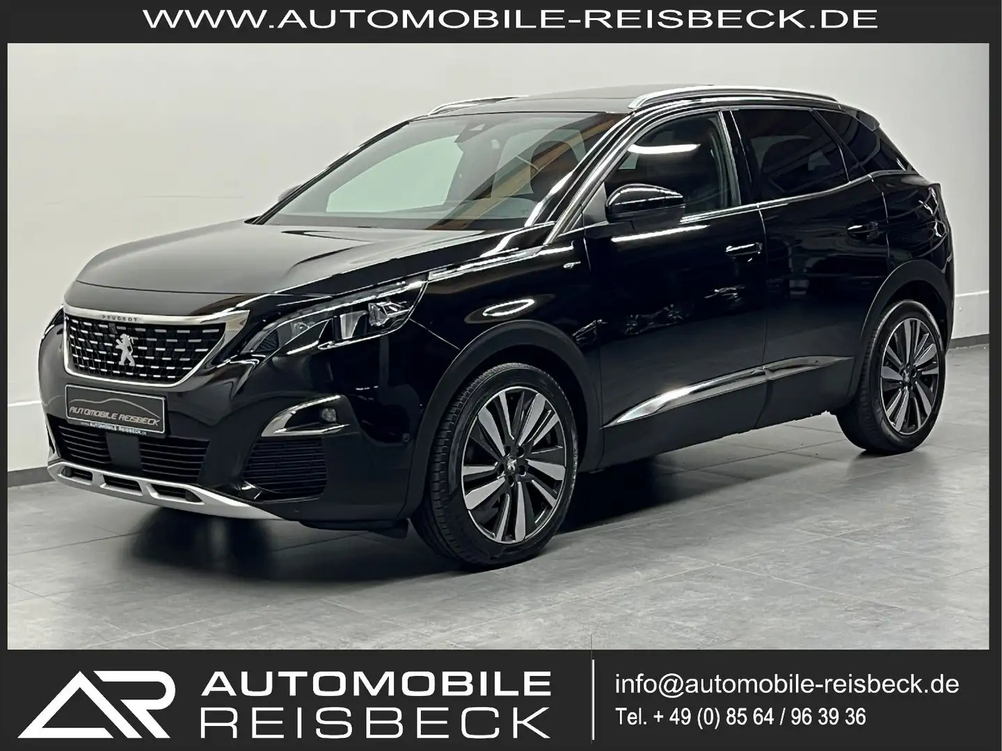 Peugeot 3008 2.0 BlueHDi 180 EAT8 GT-Line*Pano*LED*360°* Schwarz - 1