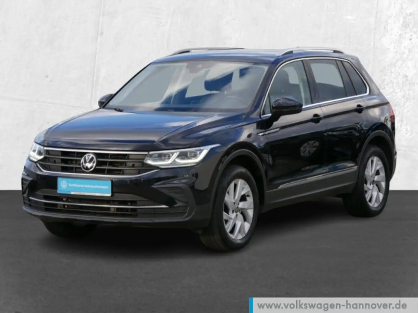 Volkswagen Tiguan 2.0 TDI DSG Life Navi LED ACC PDC SHZ Schwarz - 2