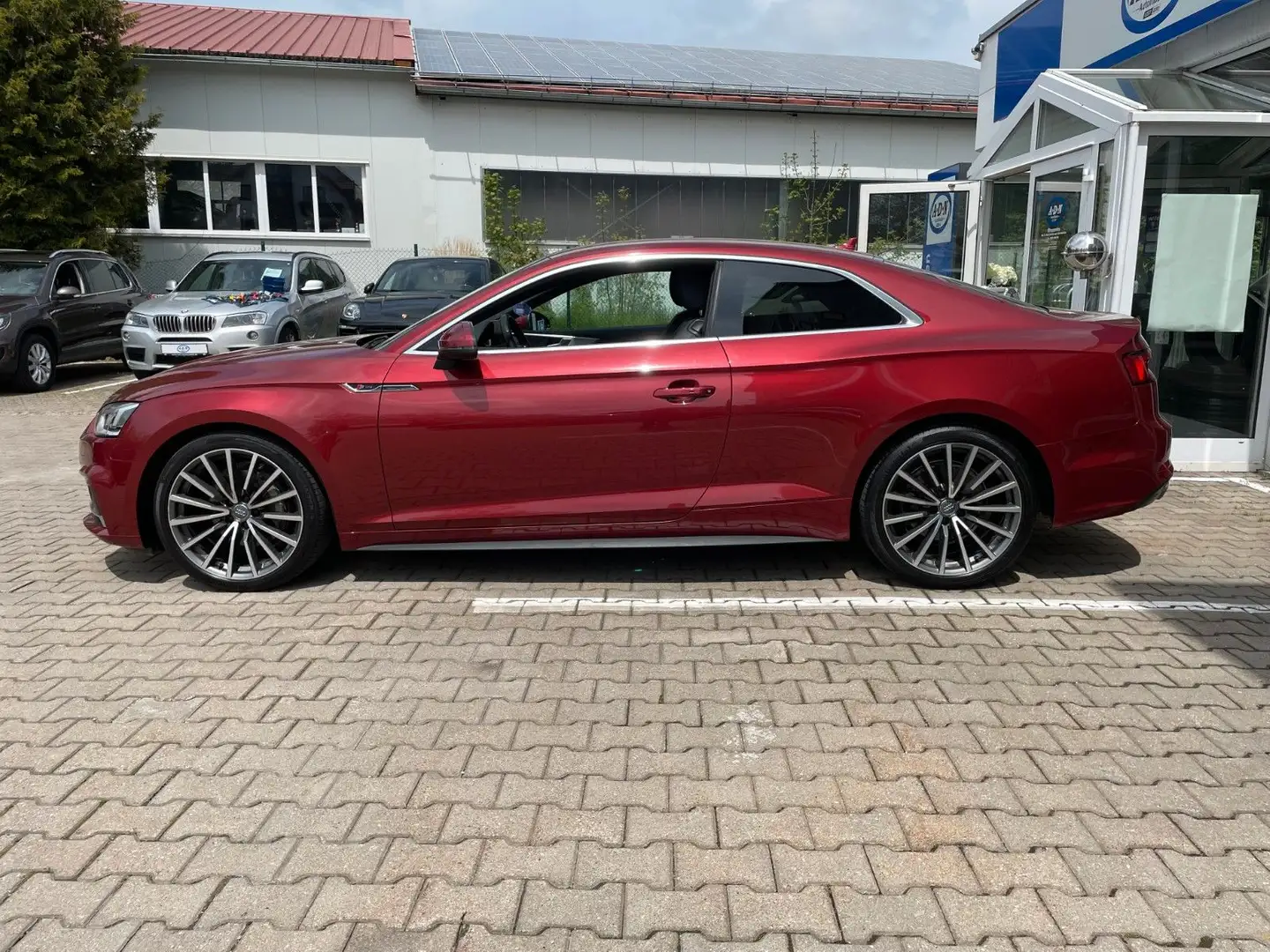 Audi A5 Coupe quattro sport 3.0 TDI S tronic S line Rot - 2