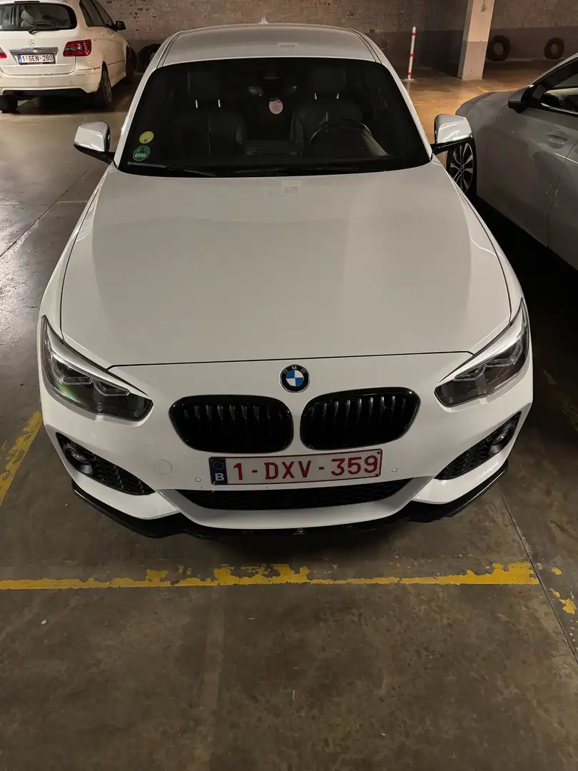BMW 118 118 dA JOY Edition AdBlue (EU6d-TEMP) Blanc - 2
