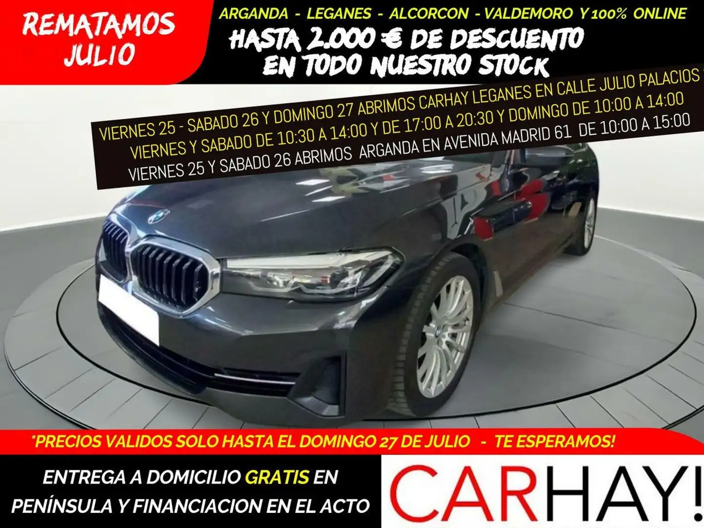 BMW 530 530EA PHEV AUT Gris - 1