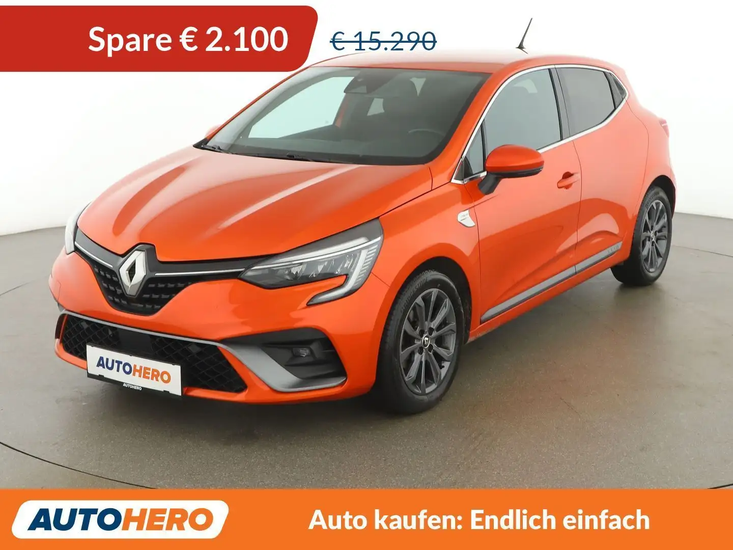 Renault Clio 1.0 TCe R.S. Line Orange - 1