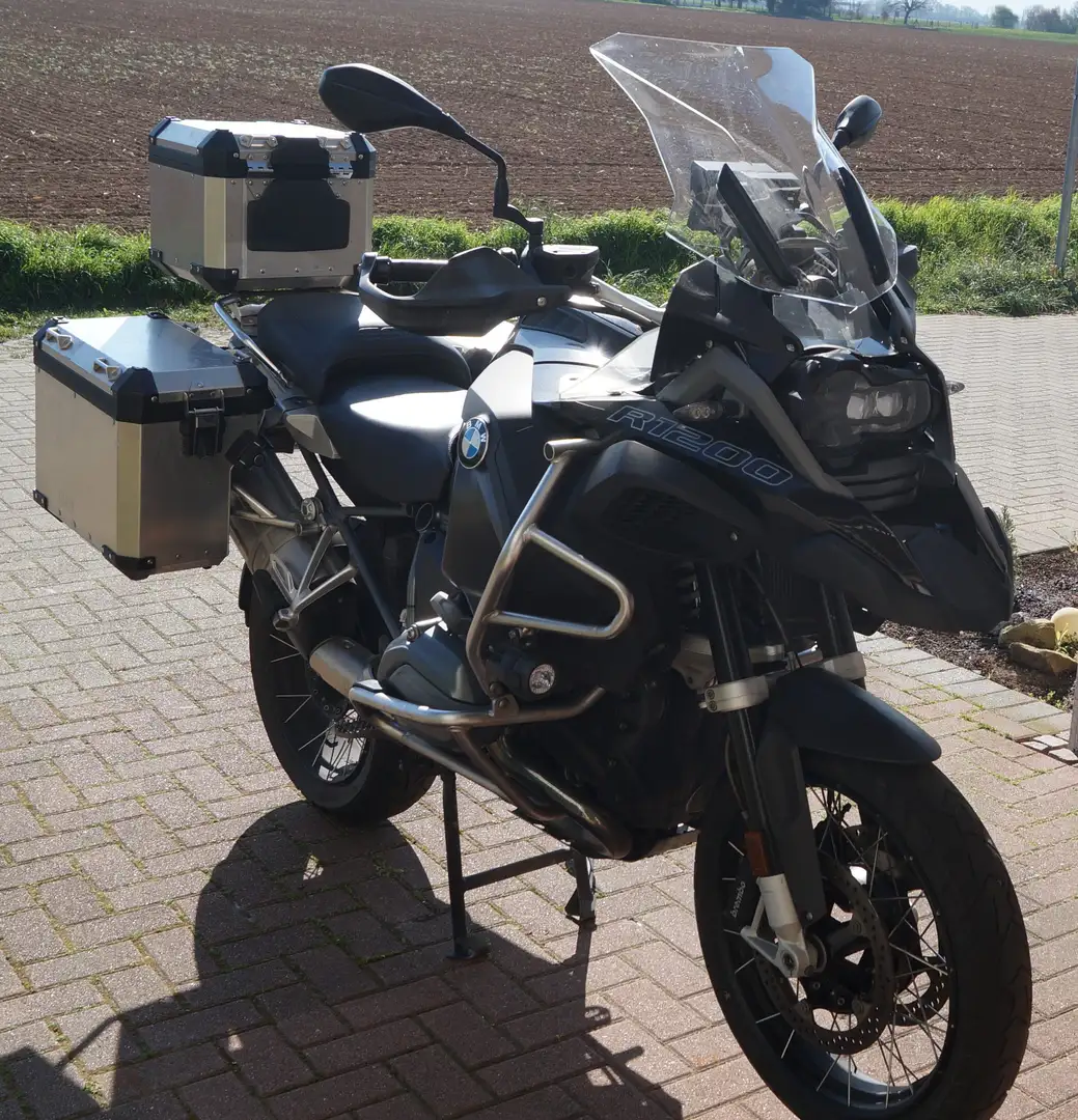 BMW R 1200 GS Adventure Triple Black Vollausstattung Noir - 1
