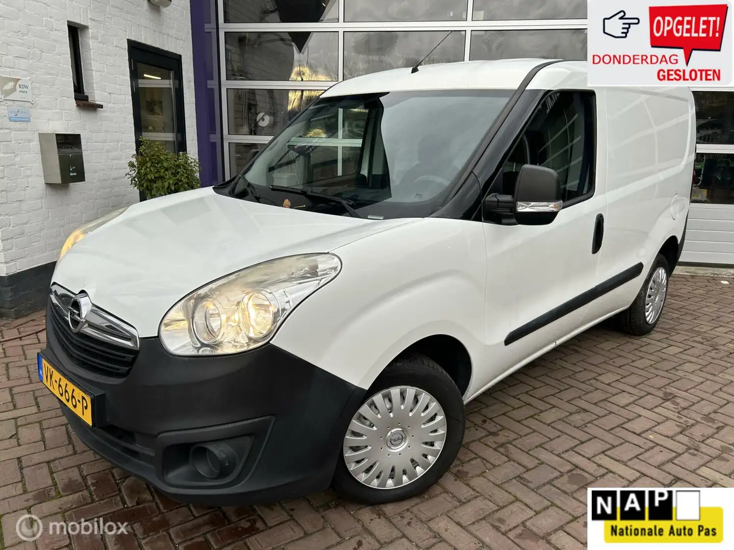 Opel Combo 1.3 CDTi L1H1 ecoFLEX Edition * AIRCO * Wit - 1