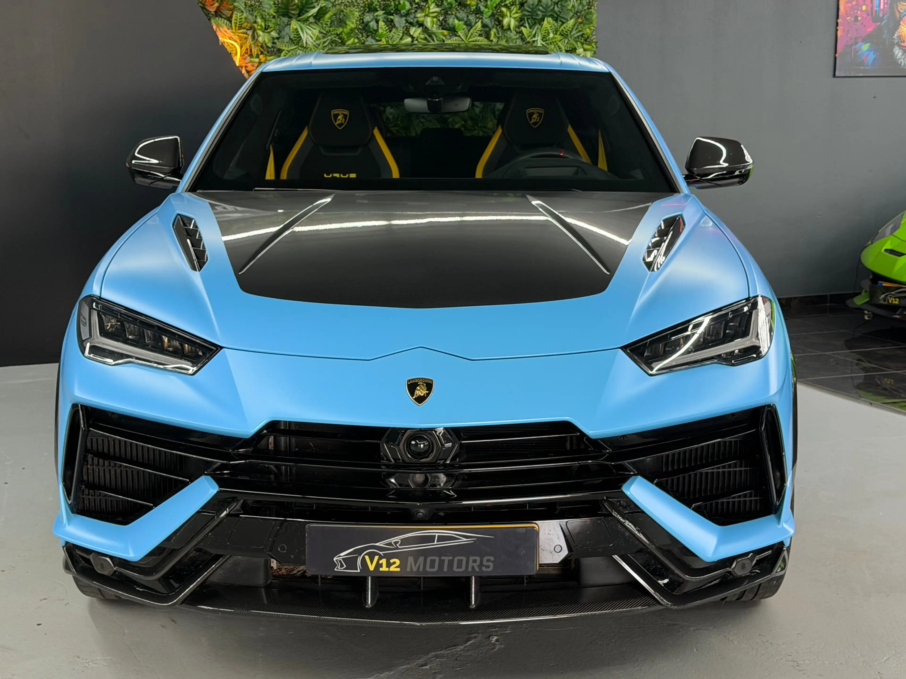 Lamborghini Urus Performante Bleu Cepheus MATT Full PPF — photo 2