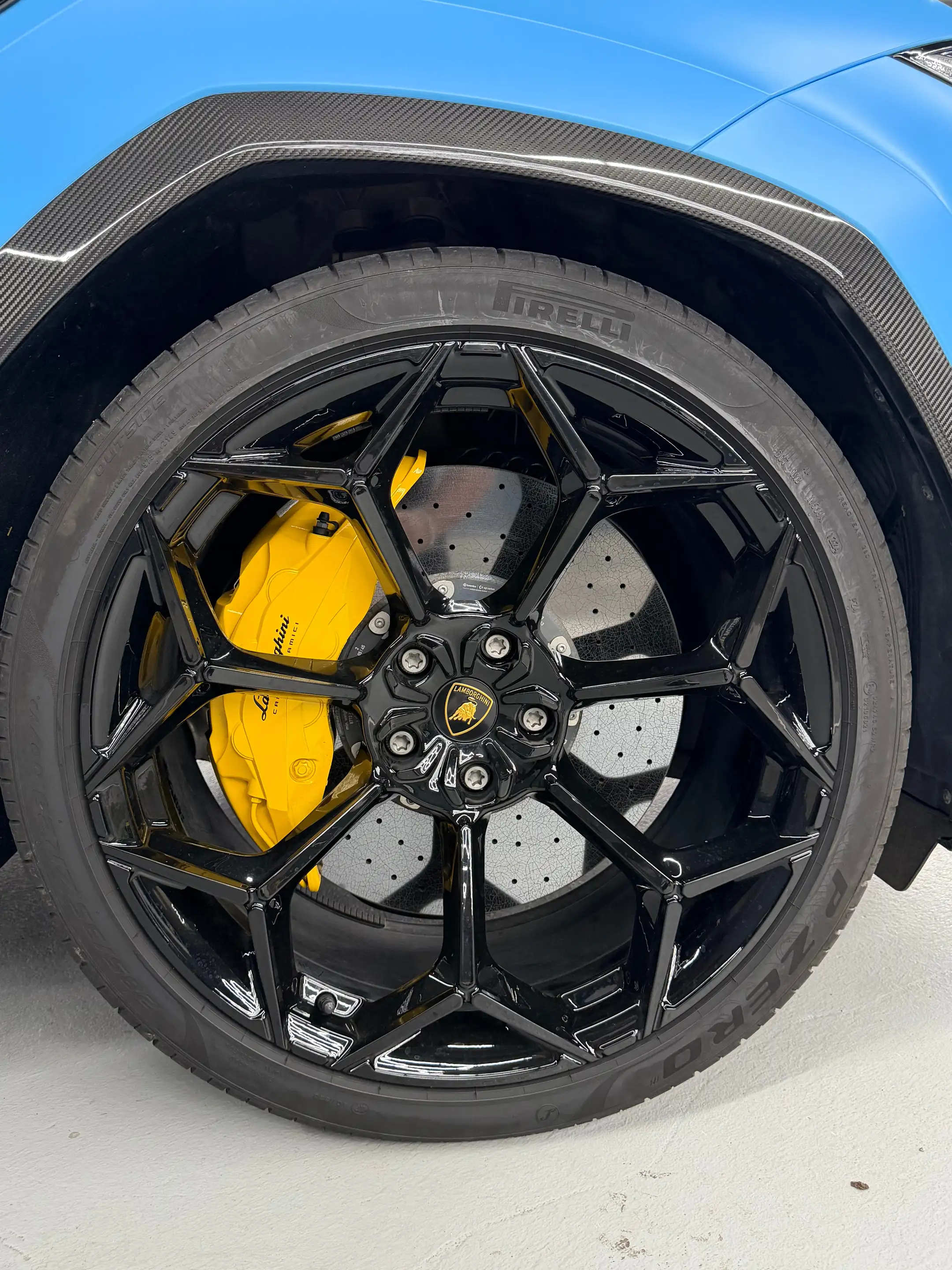 Lamborghini Urus Performante Bleu Cepheus MATT Full PPF — photo 10