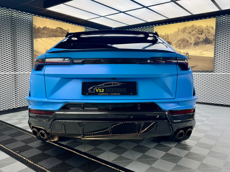 Lamborghini Urus Performante Bleu Cepheus MATT Full PPF — photo 7