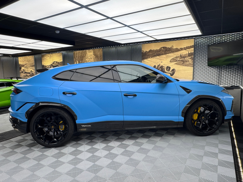 Lamborghini Urus Performante Bleu Cepheus MATT Full PPF — photo 6