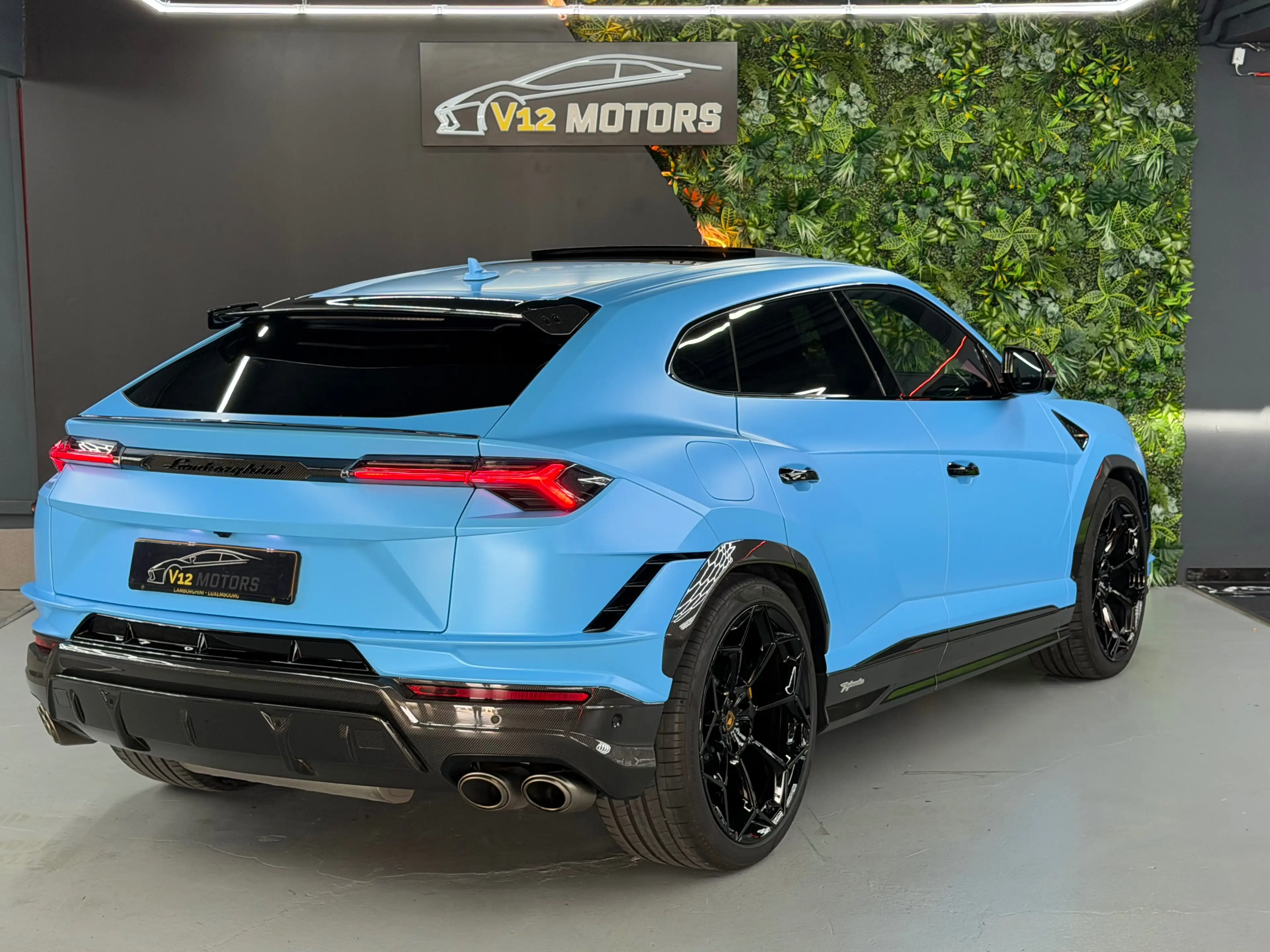 Lamborghini Urus Performante Bleu Cepheus MATT Full PPF — photo 5