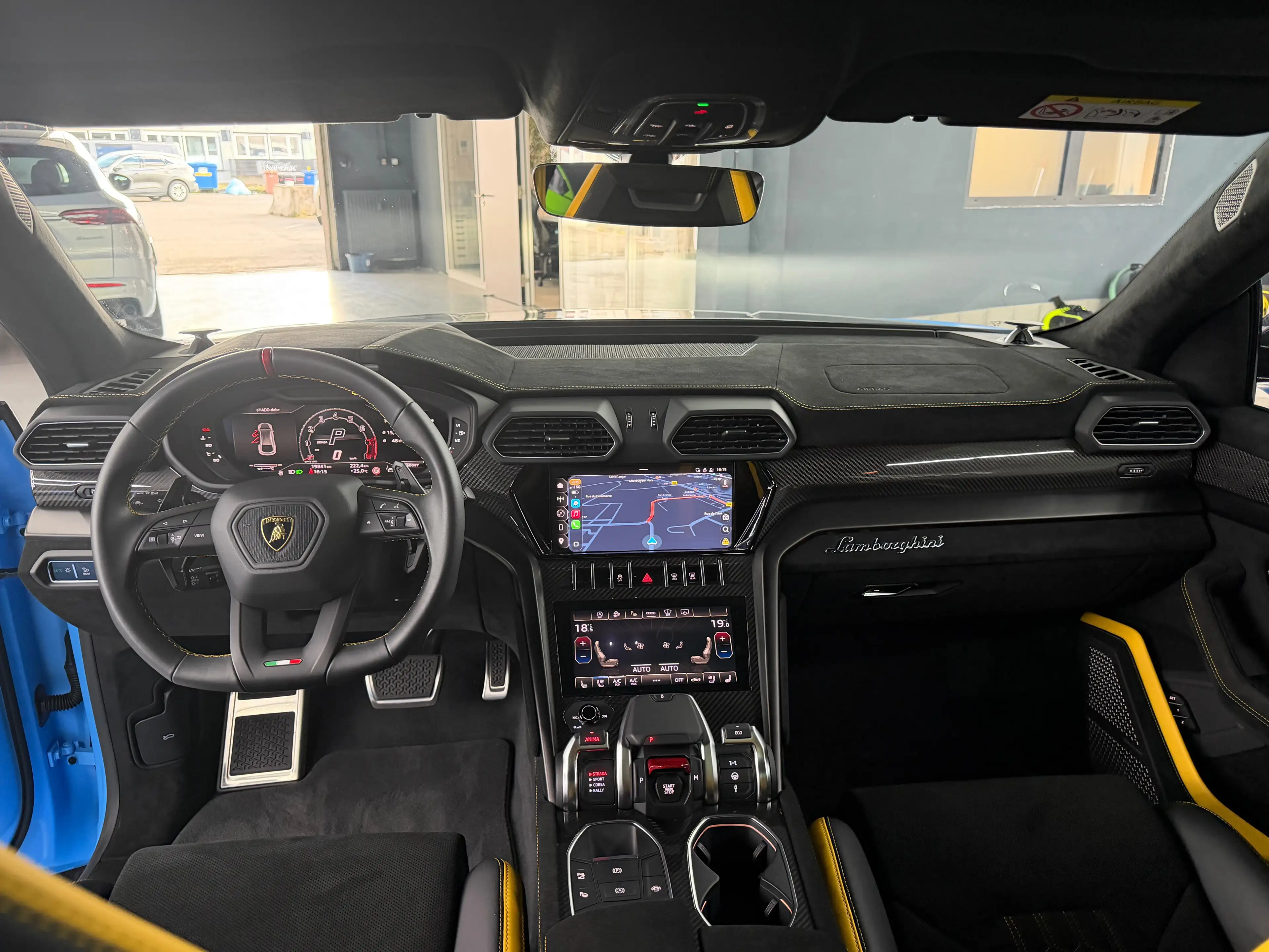 Lamborghini Urus Performante Bleu Cepheus MATT Full PPF — photo 13