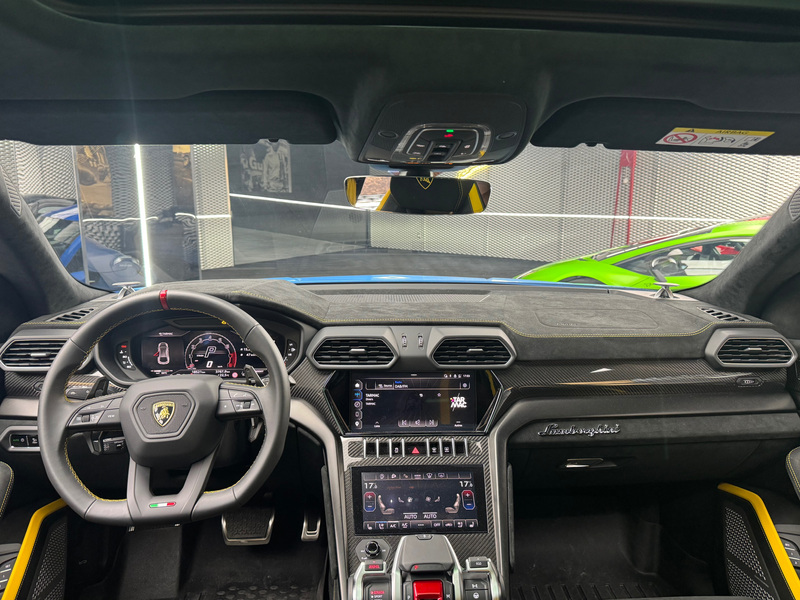 Lamborghini Urus Performante Bleu Cepheus MATT Full PPF — photo 12