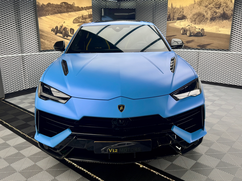 Lamborghini Urus Performante Bleu Cepheus MATT Full PPF — photo 2