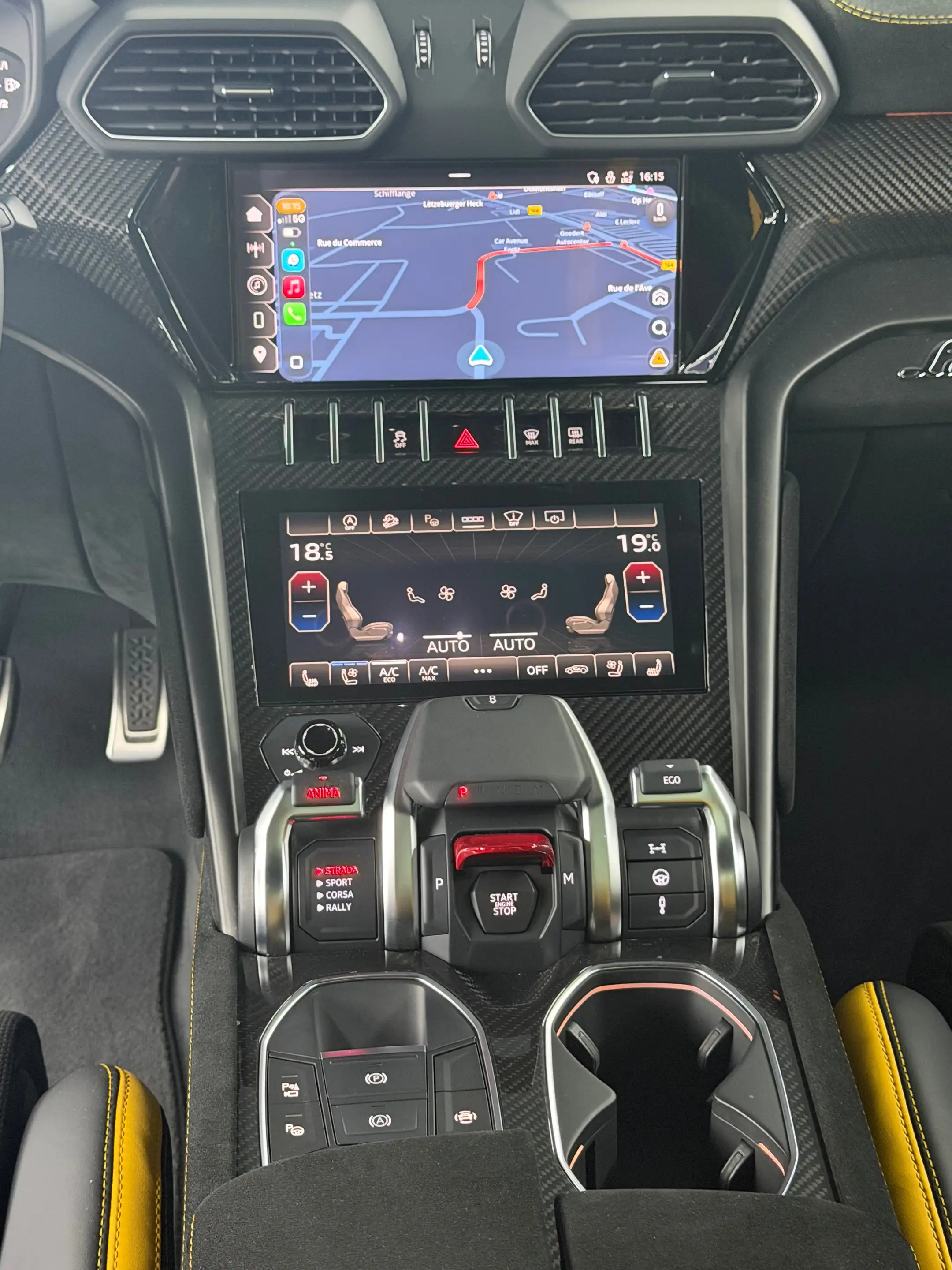 Lamborghini Urus Performante Bleu Cepheus MATT Full PPF — photo 14
