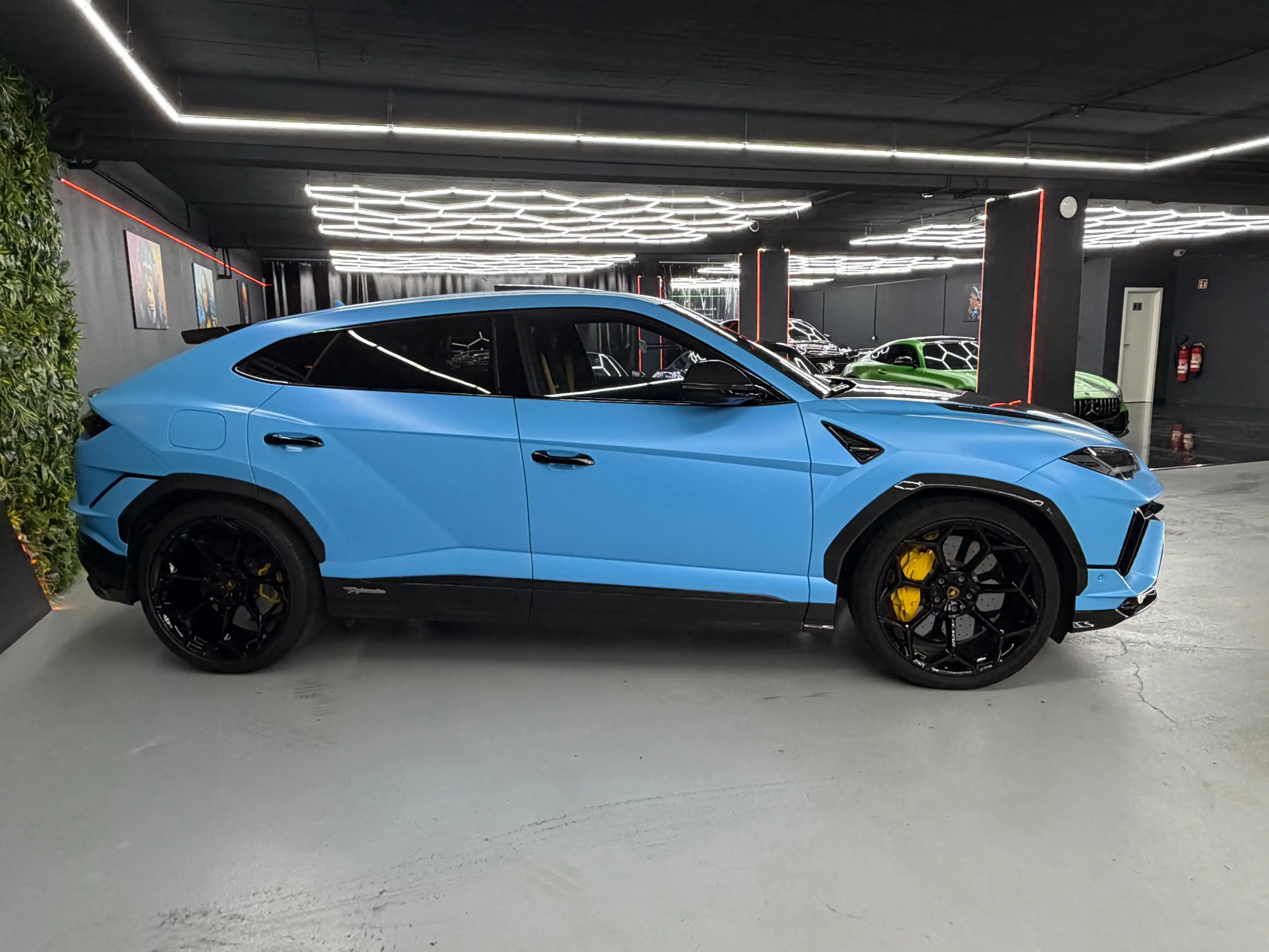 Lamborghini Urus Performante Bleu Cepheus MATT Full PPF — photo 4