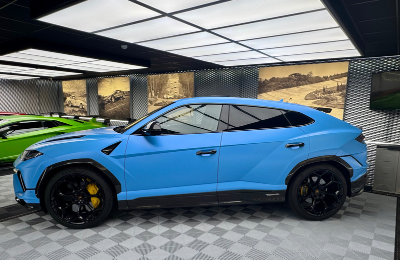 Lamborghini Urus Performante Bleu Cepheus MATT Full PPF — photo 3