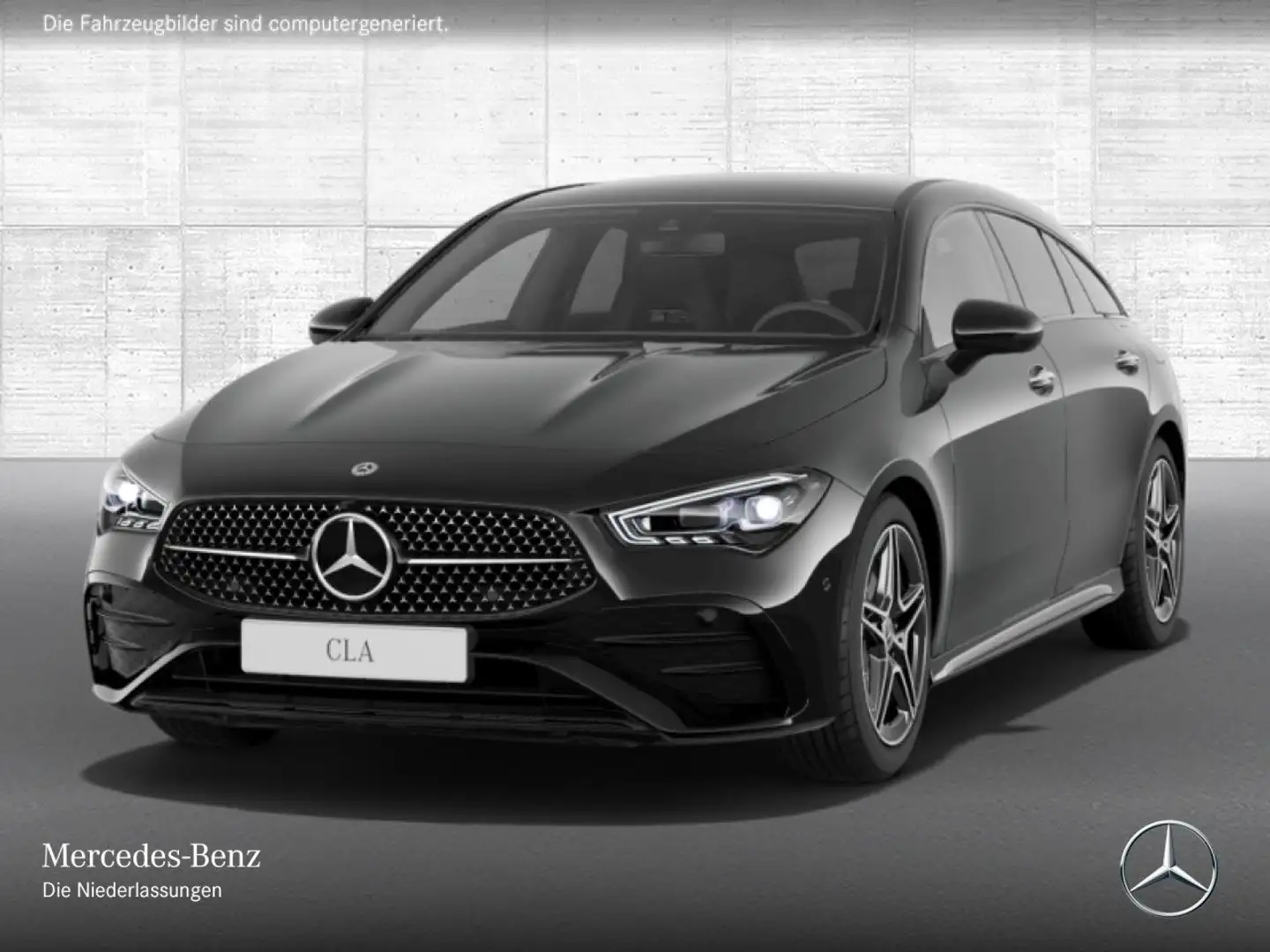 Mercedes-Benz CLA 200 AMG+NIGHT+MULTIBEAM+KAMERA+TOTW+KEYLESS+7G Schwarz - 2