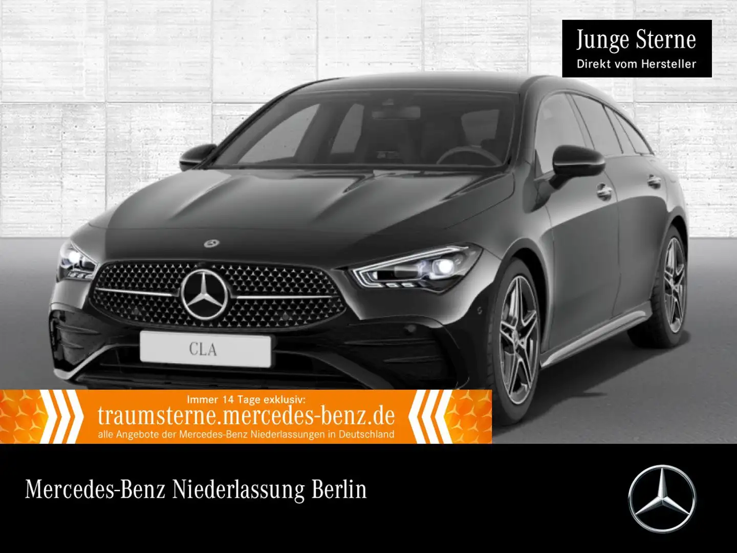 Mercedes-Benz CLA 200 AMG+NIGHT+MULTIBEAM+KAMERA+TOTW+KEYLESS+7G Schwarz - 1