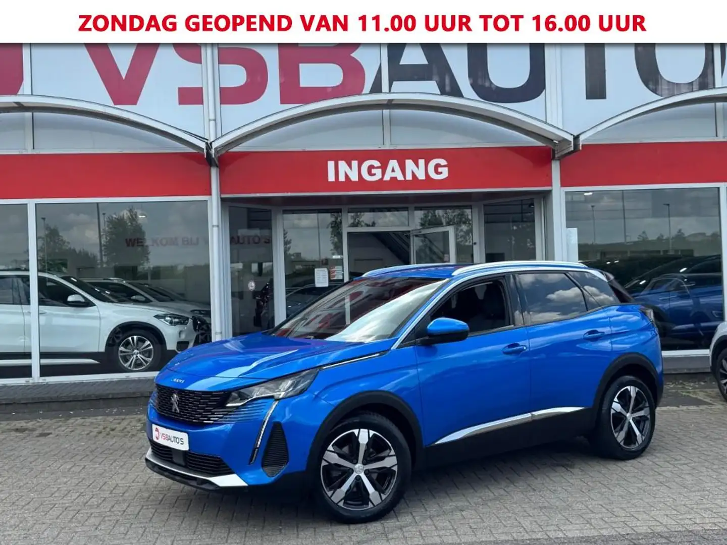 Peugeot 3008 1.2 PURETECH ALLURE AUT. 130PK LED NAVI CAMERA CAR Bleu - 1