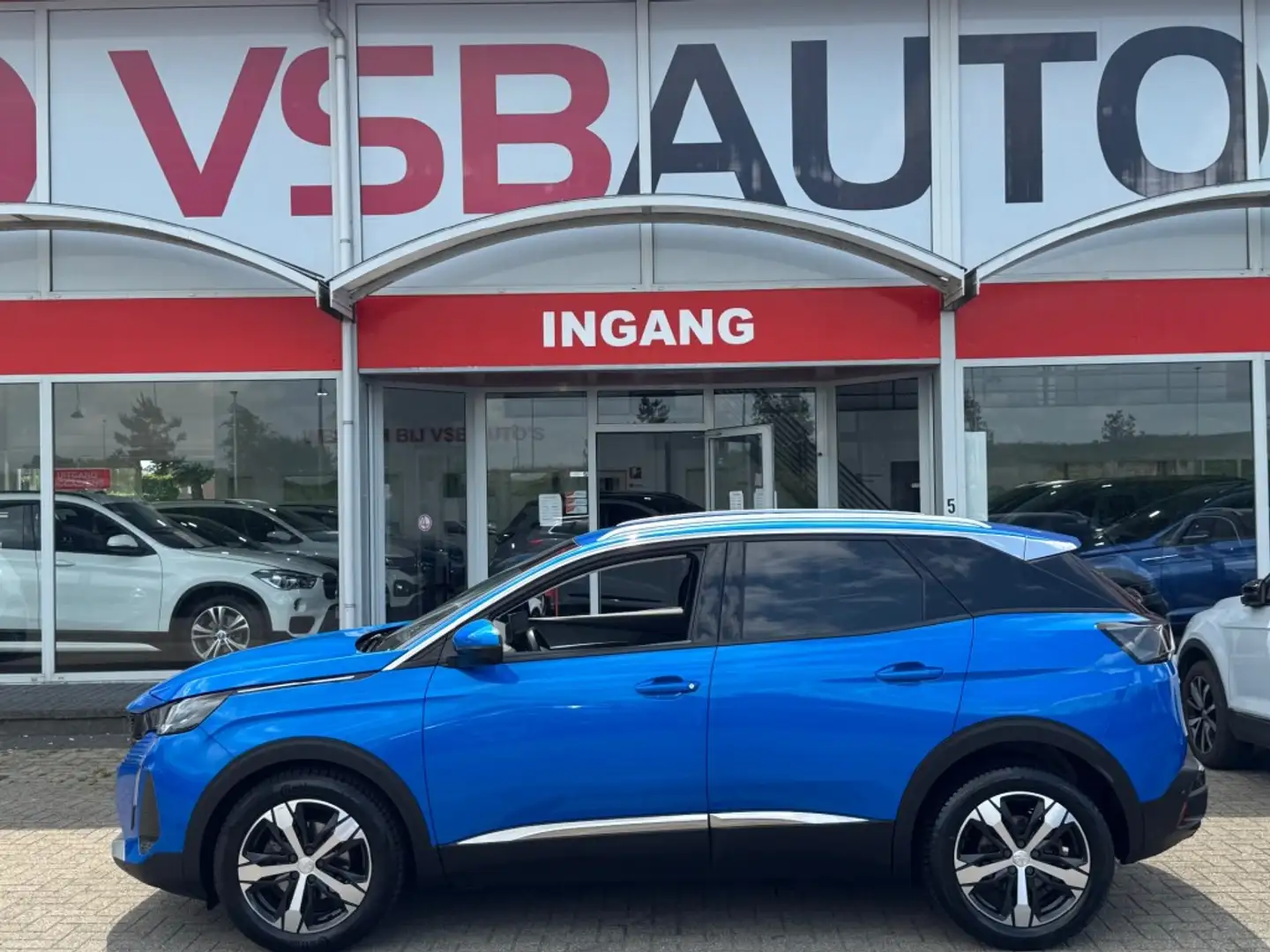 Peugeot 3008 1.2 PURETECH ALLURE AUT. 130PK LED NAVI CAMERA CAR Bleu - 2